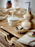 Pauline - Jar with Lid - Natural - Stoneware