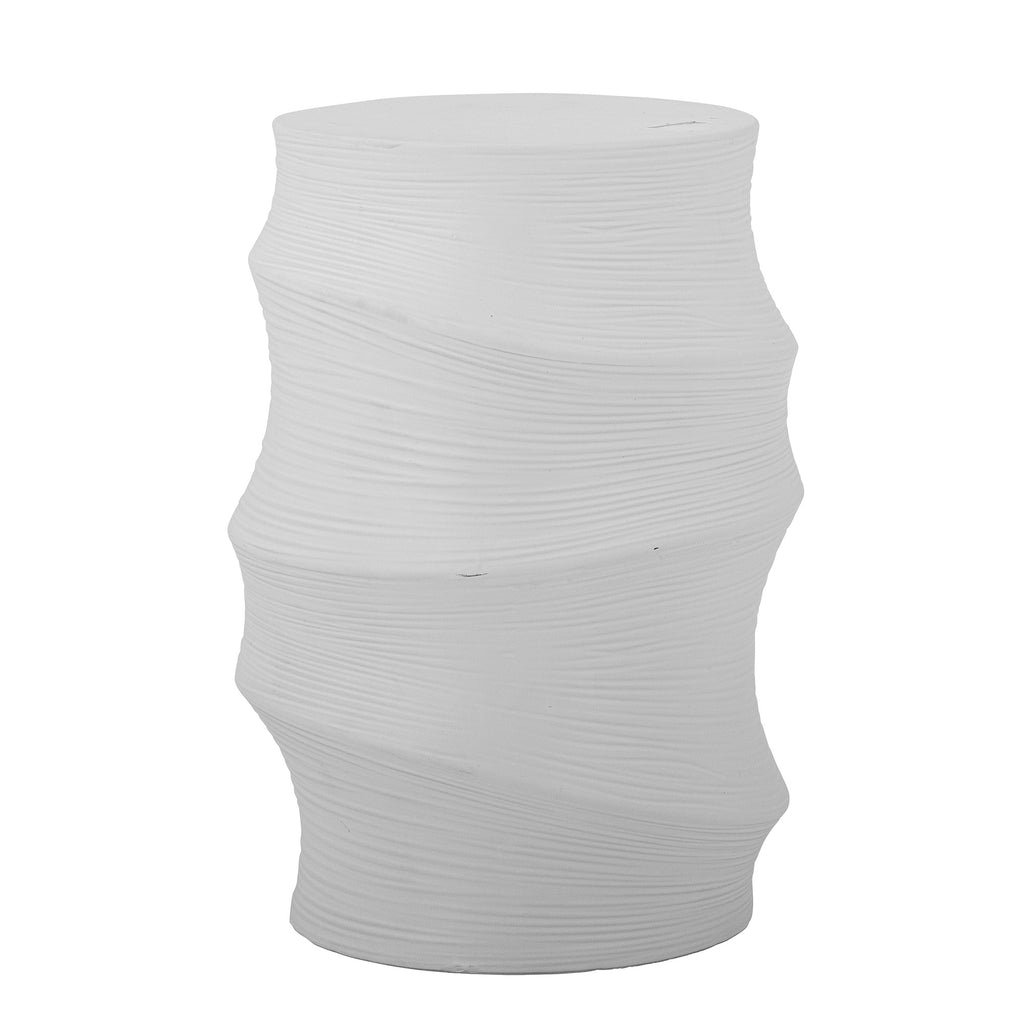 Volise - Table D'Appoint - Blanc - Grès