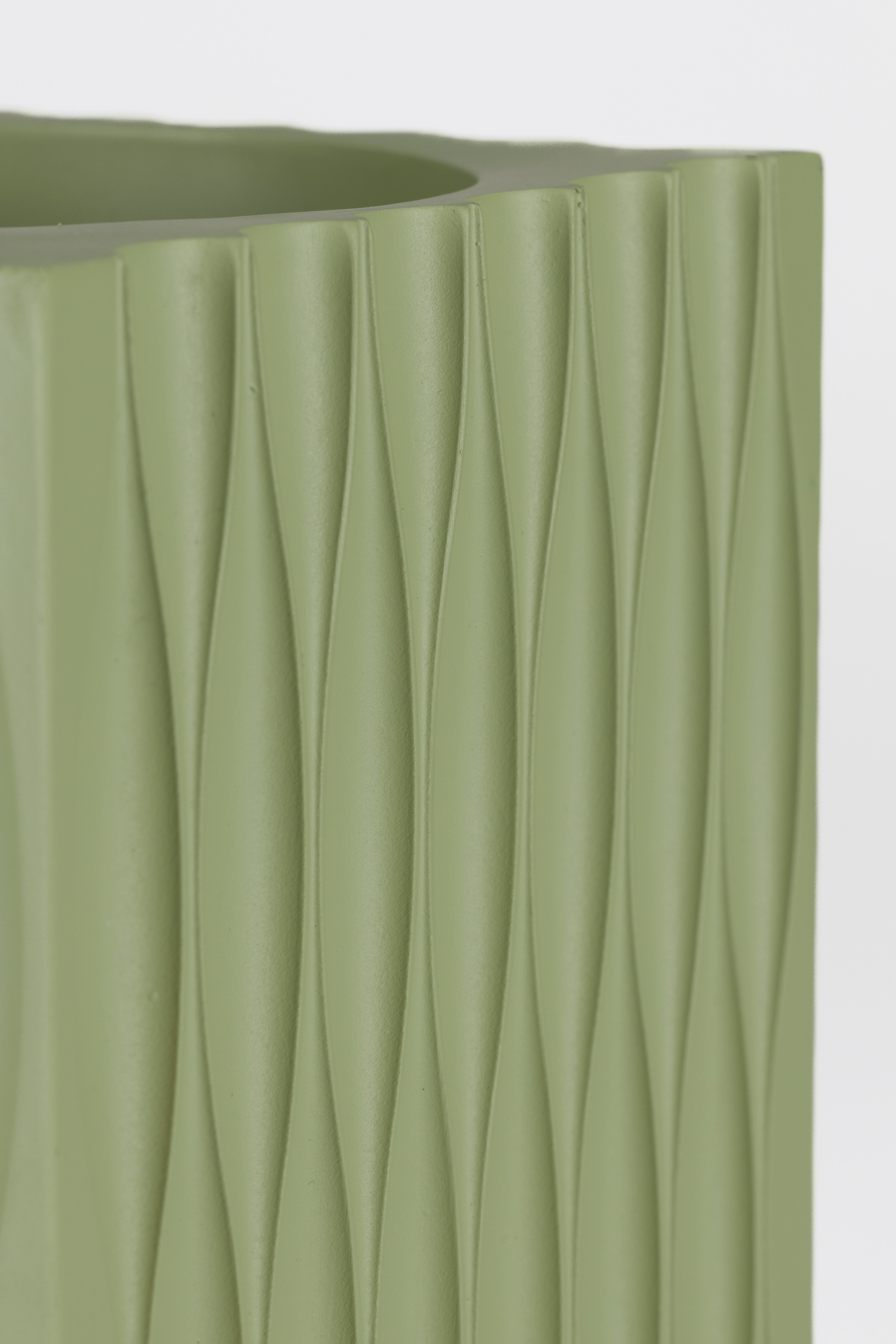 Riley - Vase - Resin - Stone Green