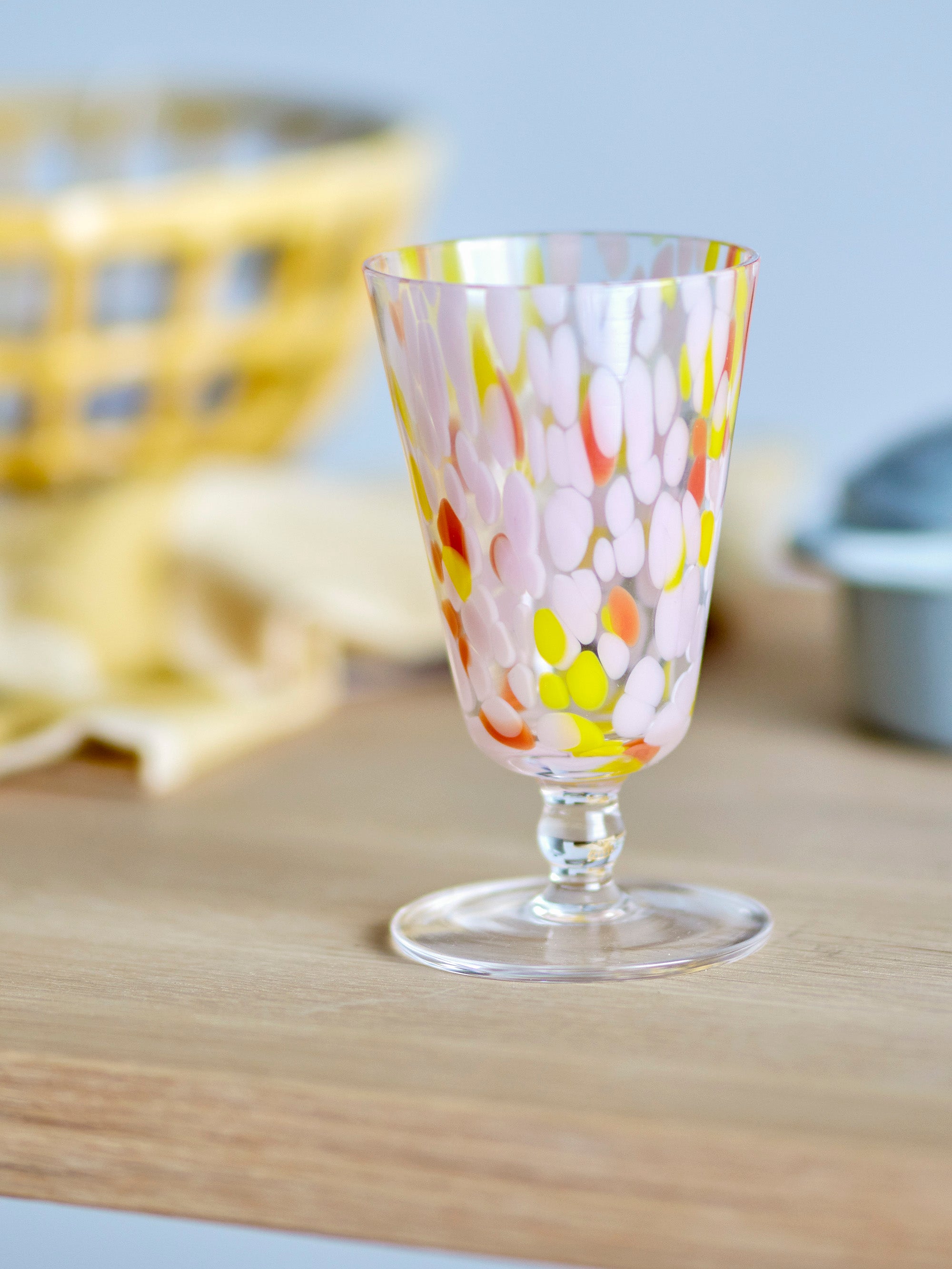 Lilya - Copa De Vino - Rosa Empolvado - Vidrio