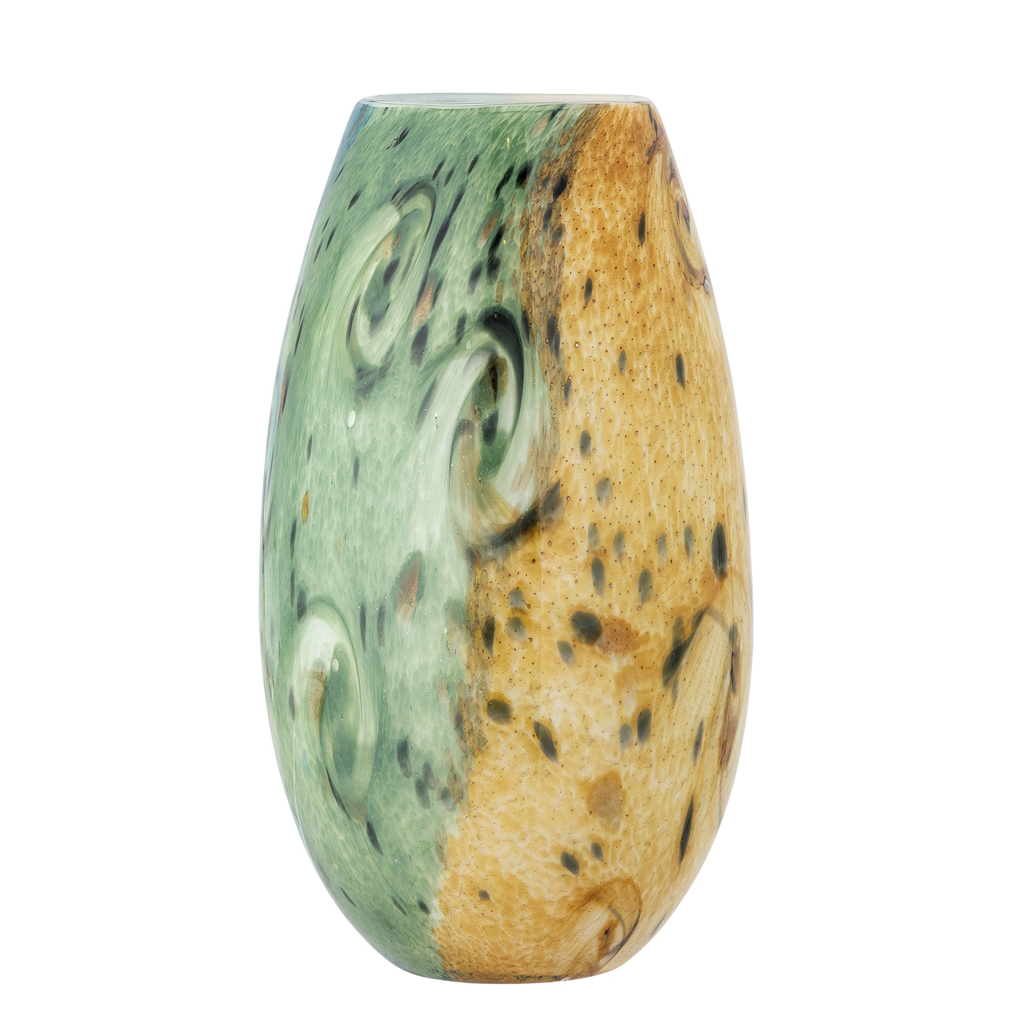 Kalian - Vase - Bleu - Verre