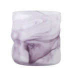 Moore - Lote de 4 Portavelas - Violeta - Vidrio