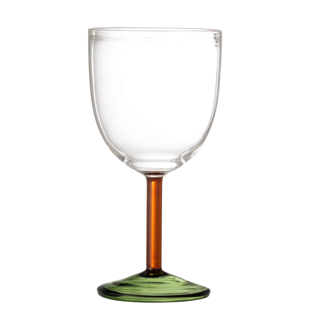 Martine - Wine Glass - Multicolour - Glass