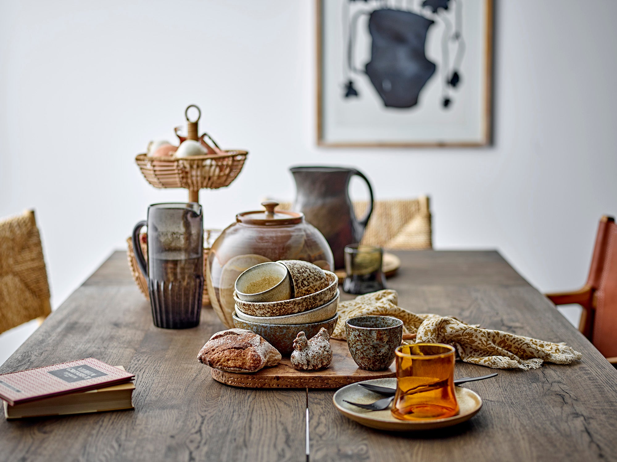 Florentine - Vaso - Marrón - Vidrio Reciclado