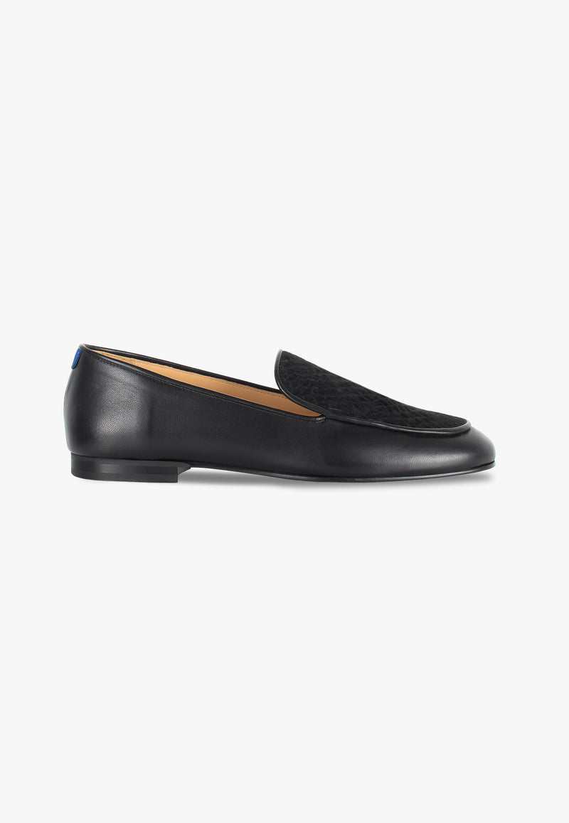Mocassins François Quilted - Noir - Femme