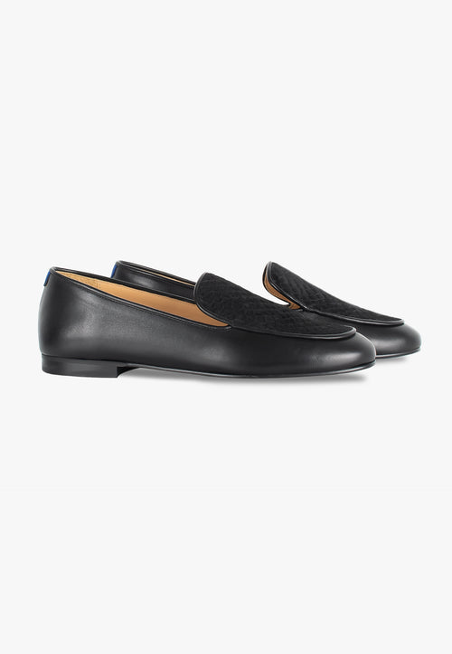 Mocassins François Quilted - Noir - Femme