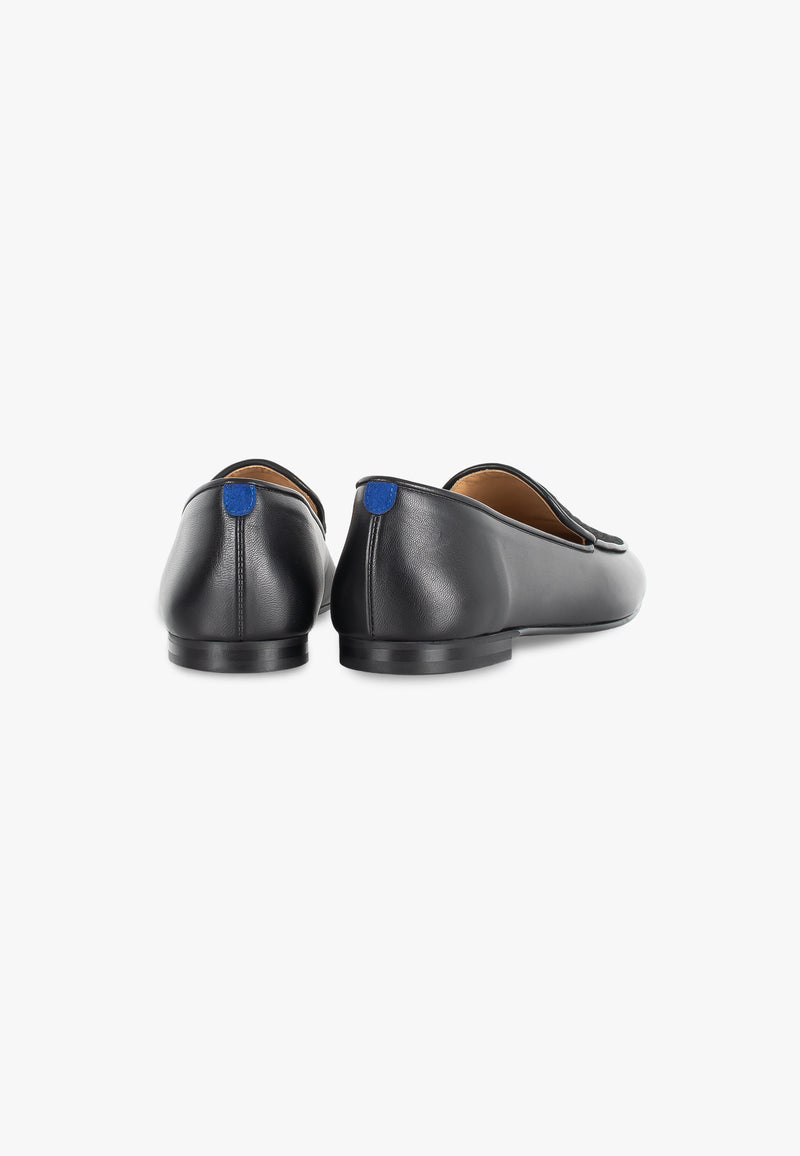 Mocassins François Quilted - Noir - Femme