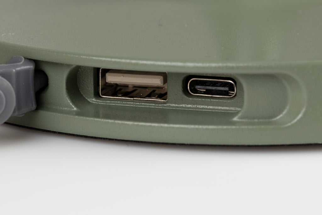 Hub - Lampe De Table - Plastique polypropylène - Vert