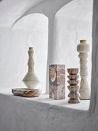 Tasya - Votive - Natural - Marble