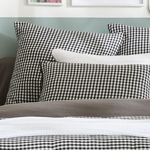 Taie D'Oreiller - Gaze De Coton - Vickie - Truffe