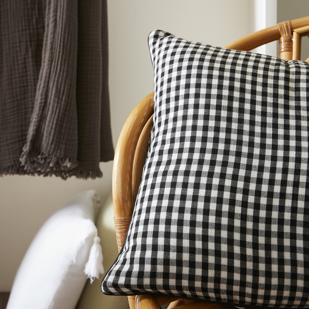 Vickie - Coussin - Gaze De Coton - Truffe