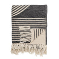Anek - Throw - Black - Cotton