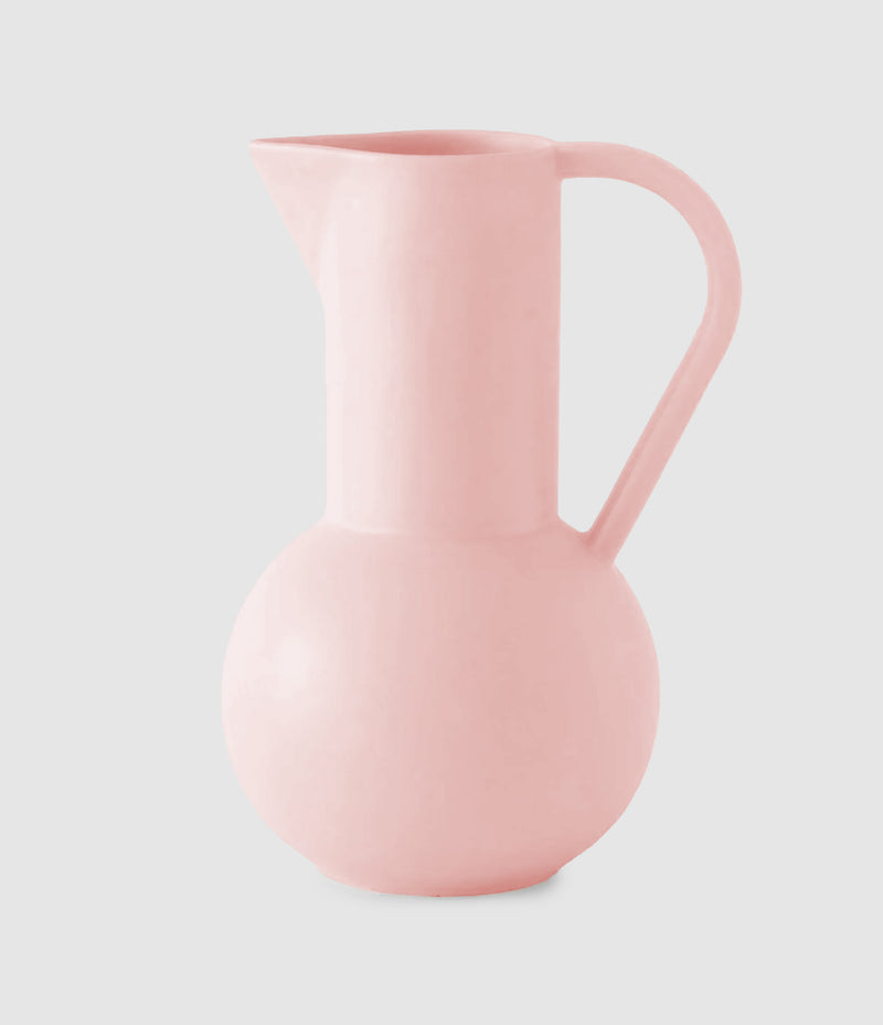 Raawii - Petite Carafe Strøm Faïence Coral Blush - Mixte