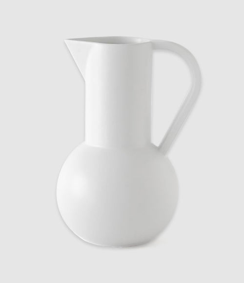 Raawii - Petite Carafe Strøm Faïence Vaporous Grey - Mixte