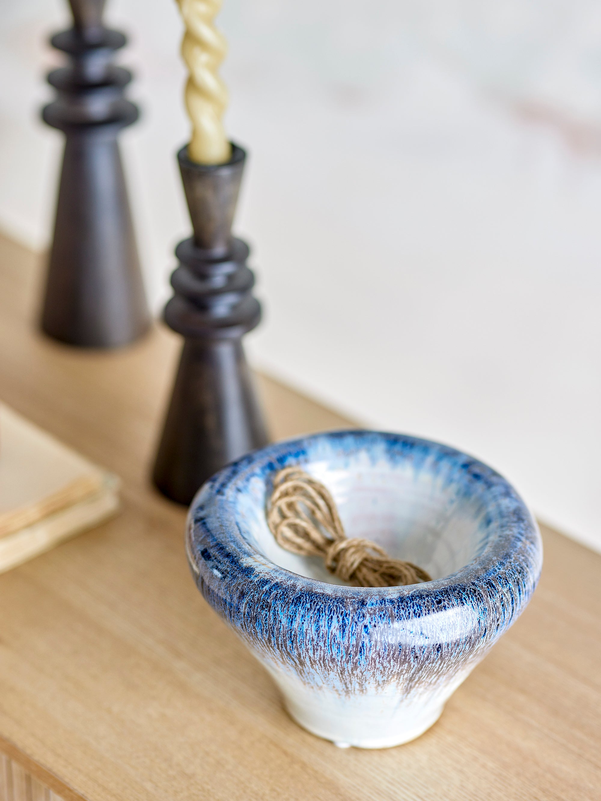Finna - Bowl - Blue - Stoneware