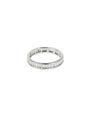 Bague Mariage 47 Diamants Baguette Or Blanc