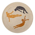 Harlow - Set of 2 Wall Decorations - Brown - Stoneware