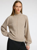 Pull En Maille - Oatmeal - Femme