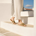 Sandalias Coni - Oliva