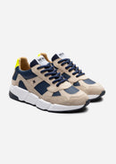 RACER Beige/Navy/Yellow - NEWLAB - NEWLAB