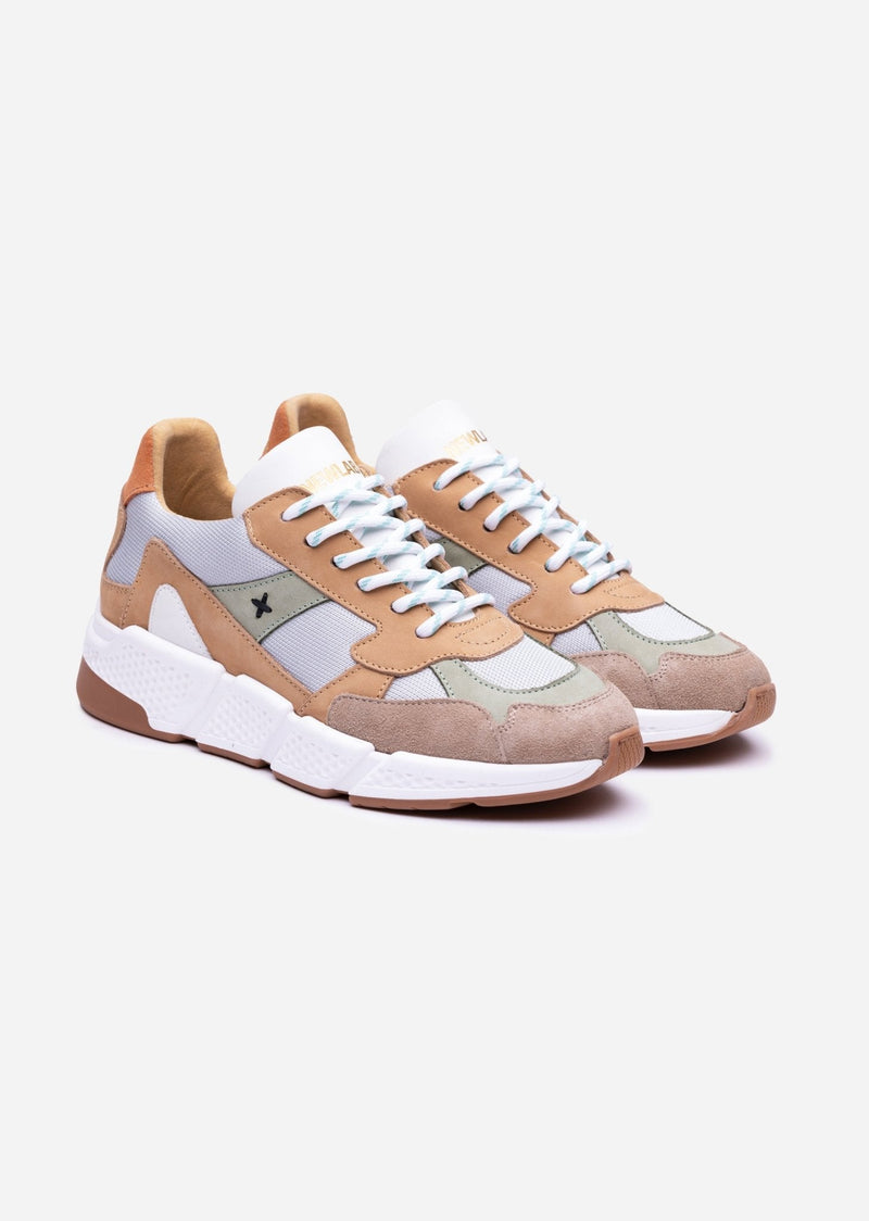 RACER White/Beige/Camel - NEWLAB - NEWLAB