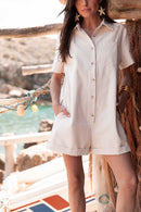 RACHEL Beige - Combishort Loose