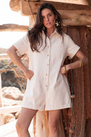 RACHEL Beige - Combishort Loose