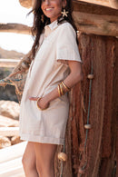 RACHEL Beige - Combishort Loose