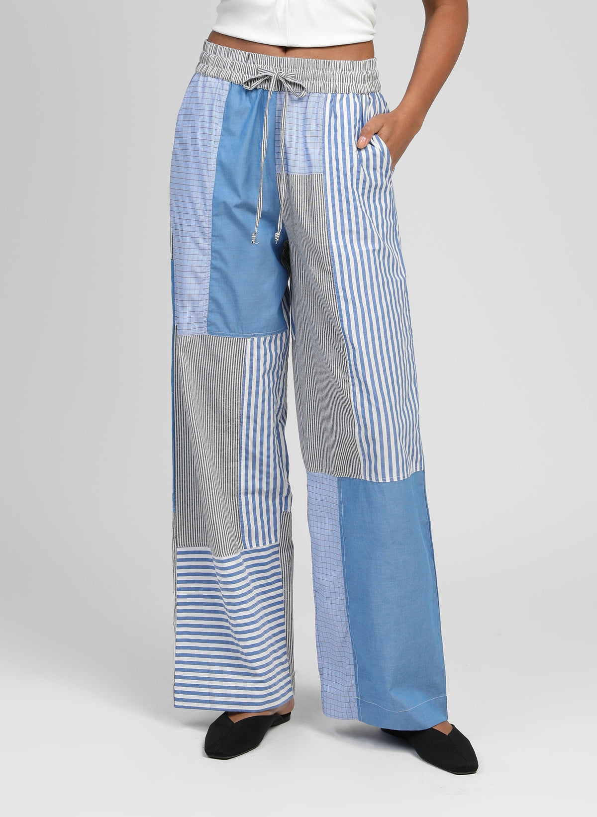 Pantalon Raissa Bleu