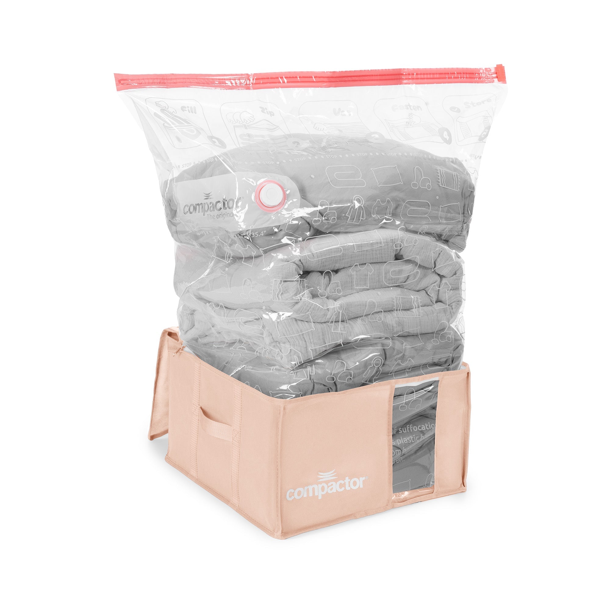 Lot 3 Housses Rangement Sous Vide M
