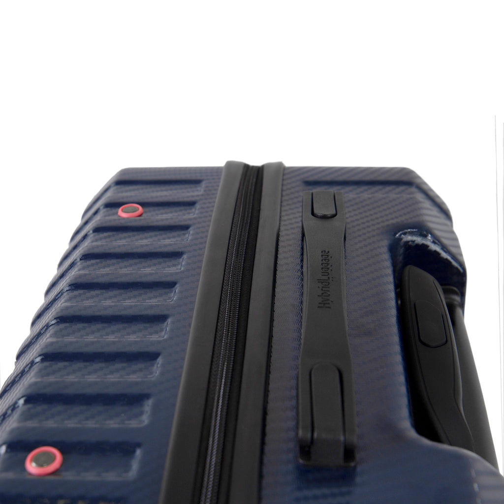 Set van 3 Ruimtebesparende Koffers - Handbagage + Maat L + Maat XL