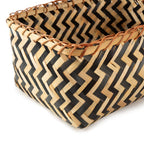 Panier De Rangement Bambou Tressé M