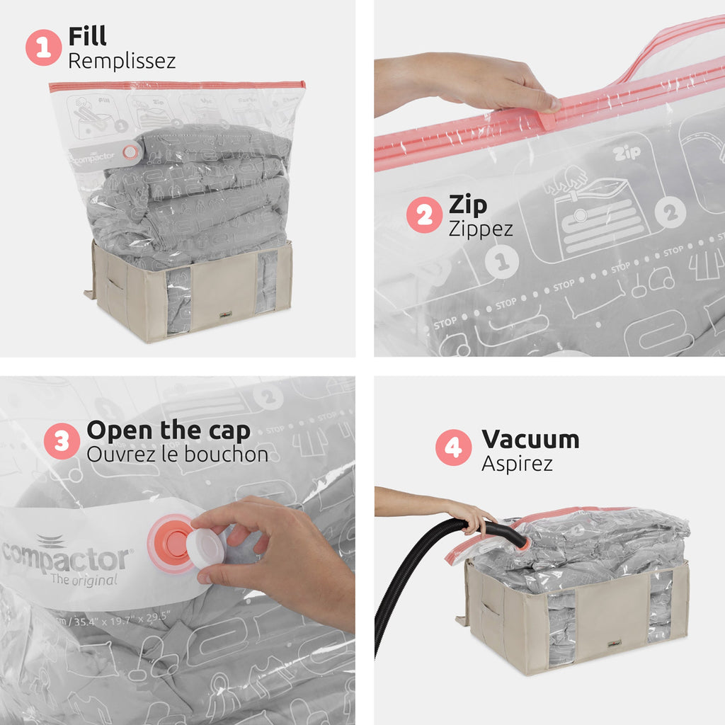 Housse De Rangement Sous Vide Xxl
