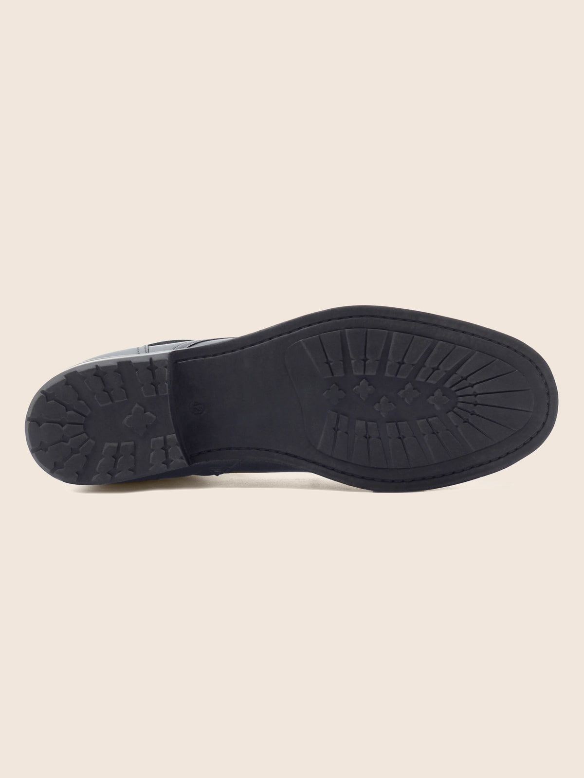 Rangers Boots À Col Cuir Noir - Homme