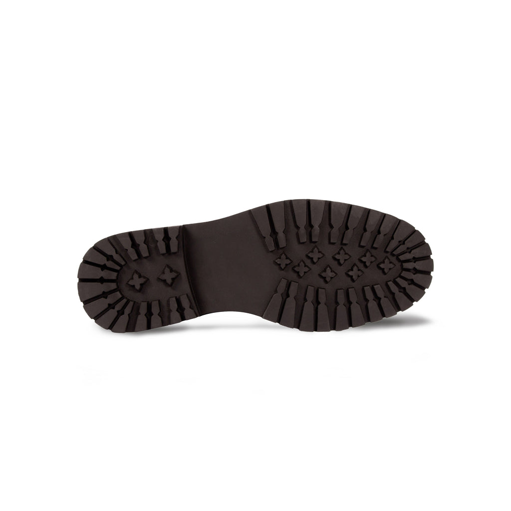 Ranger Boots Cuir Grainé Marron - Homme