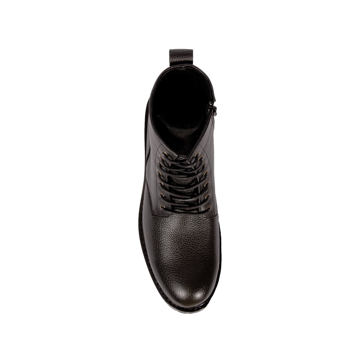 Ranger Boots Cuir Grainé Noir - Homme
