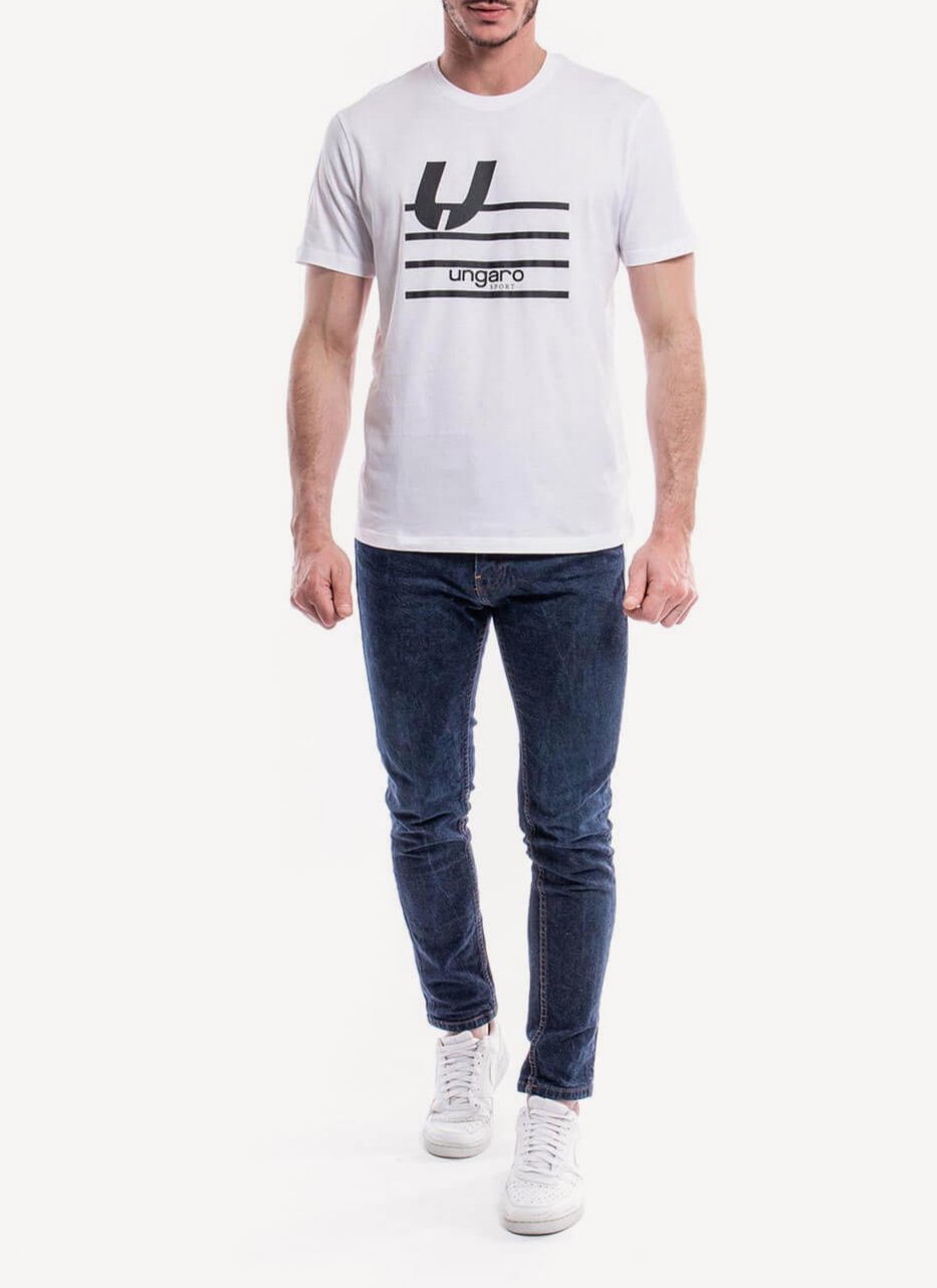 Ungaro Sport - Camiseta Raphael - White - Hombre
