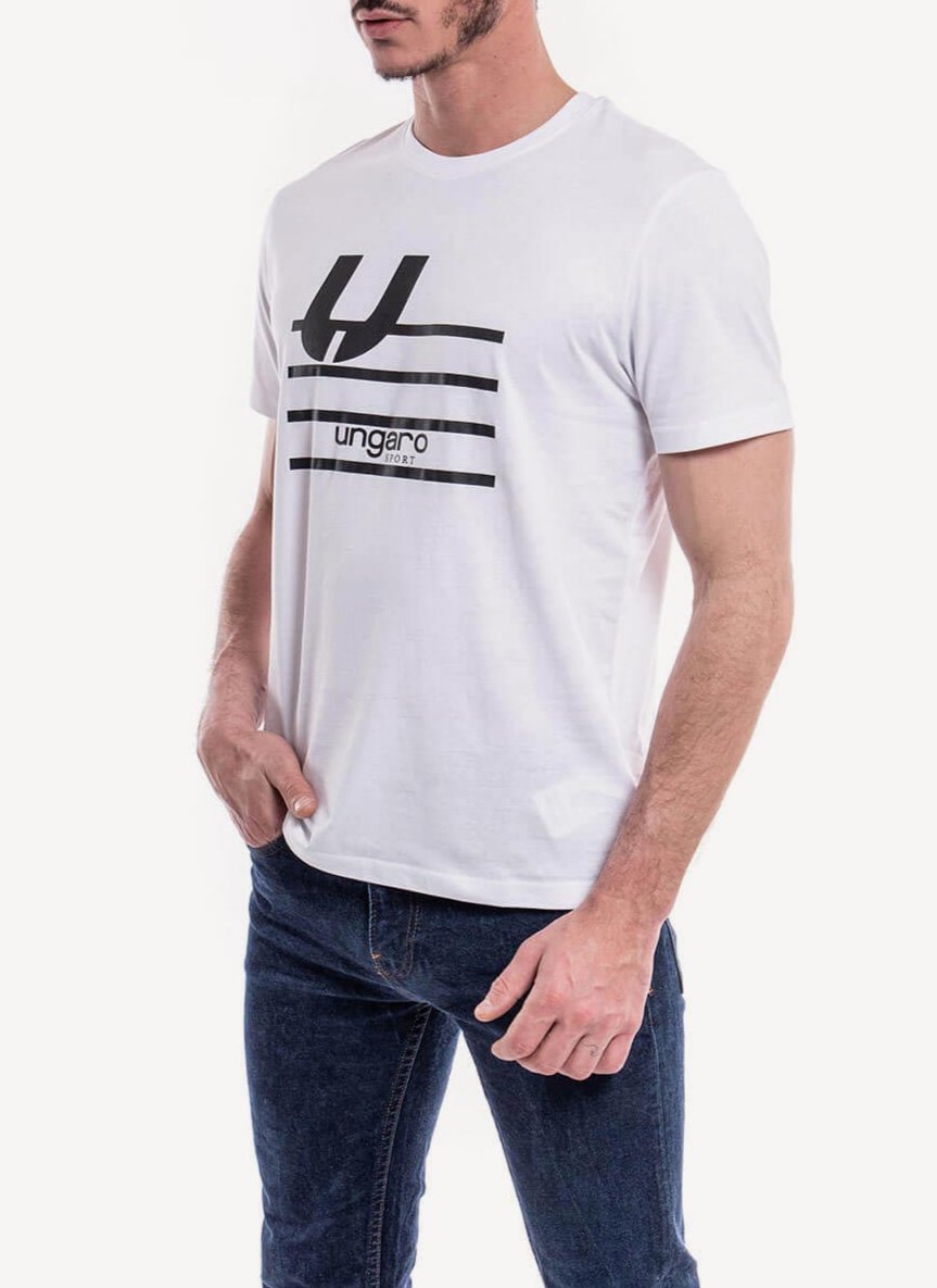 Ungaro Sport - Camiseta Raphael - White - Hombre