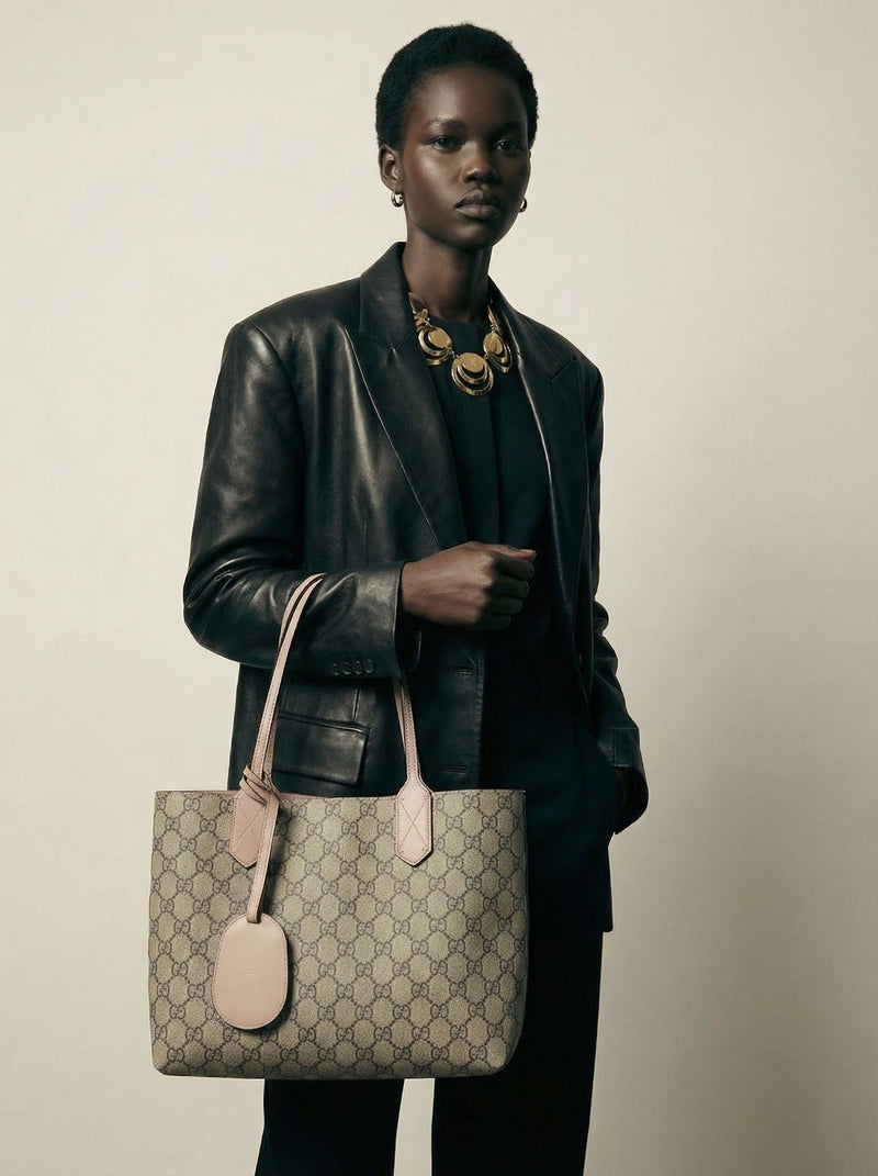 Tote Mm Gucci Reversible Gg Supremo