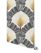 Ravinala Wallpaper - Silver