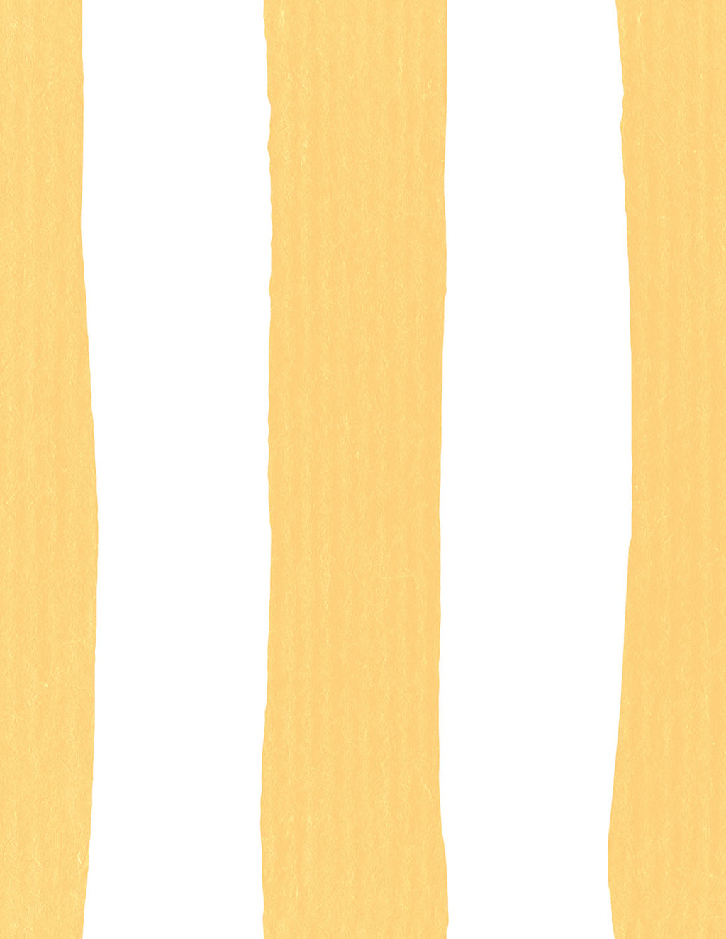 Striped Wallpaper - Lemon Yellow