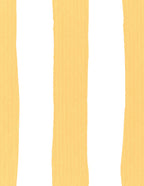 Striped Wallpaper - Lemon Yellow