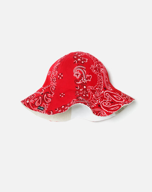 Chapeau 70S Reversible Tulip - Beige And Red