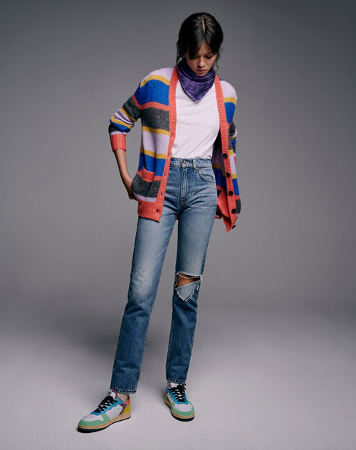 Jean 70S Straight - Daring Indigo With R