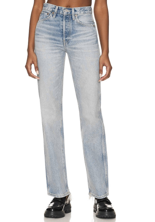 Jean 90S High Rise Loose - Opal Indigo