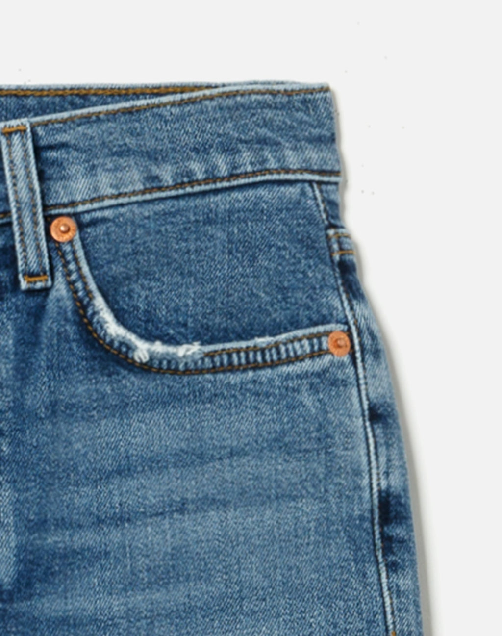 Vaquero 90S High Rise Extra Crop - Mid 70S