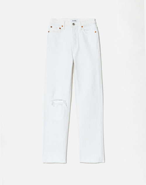 Jean 70S Stove Pipe - Worn White