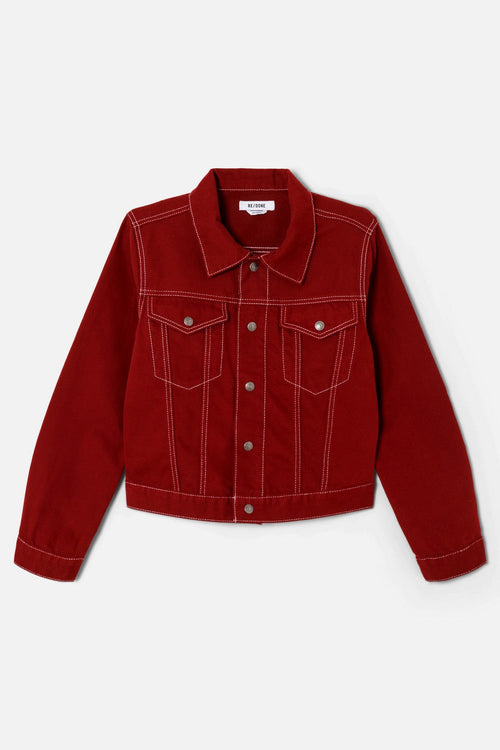 Veste Baby Trucker - Currant