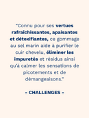 Christophe robin reassurance gommage sel marin