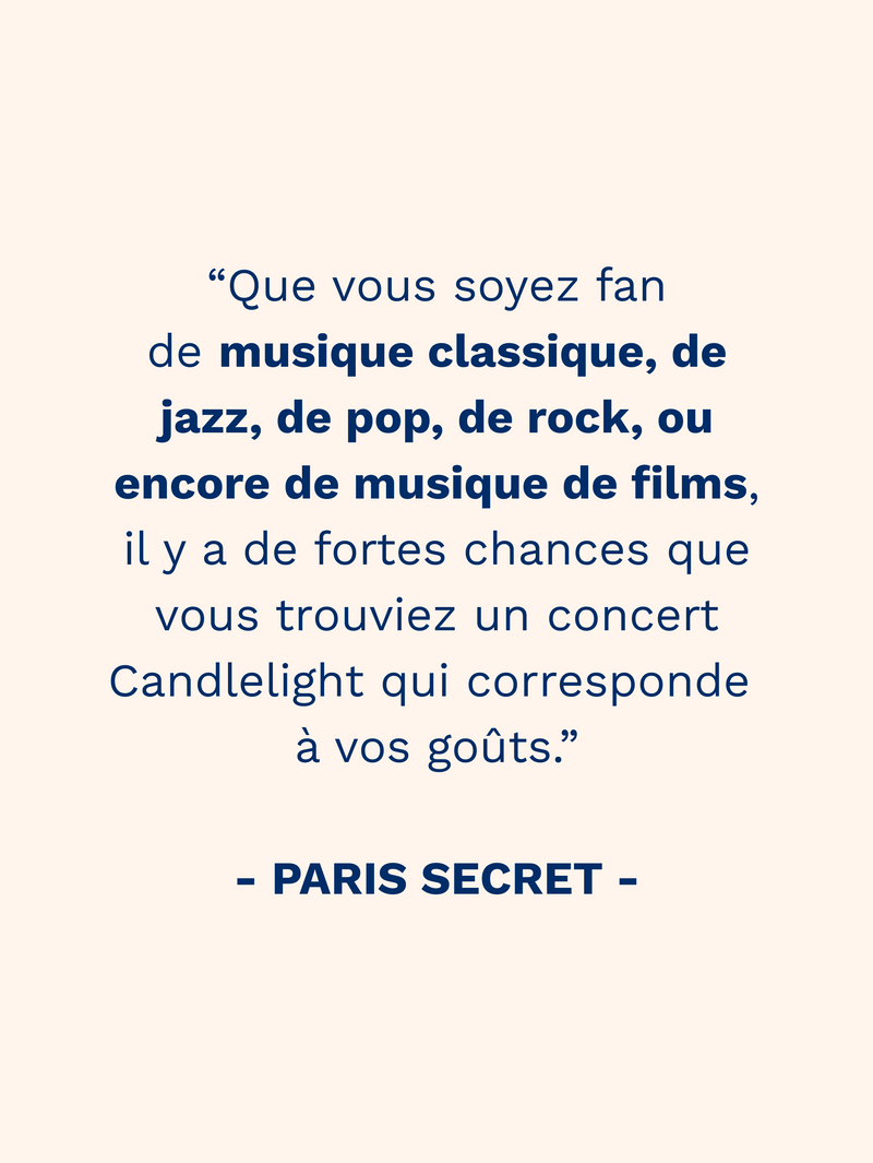 Candlelight fever reassurance 2